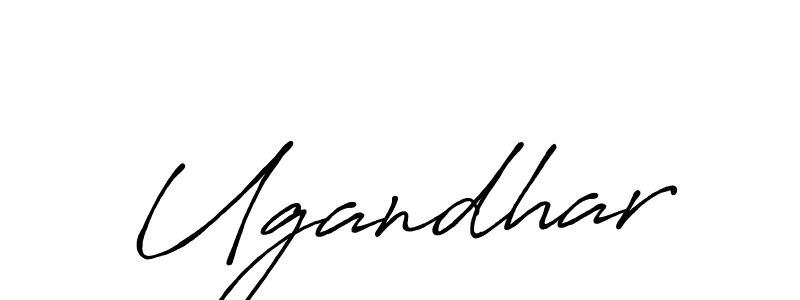 Here are the top 10 professional signature styles for the name Ugandhar. These are the best autograph styles you can use for your name. Ugandhar signature style 7 images and pictures png