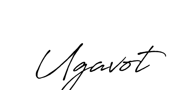 Design your own signature with our free online signature maker. With this signature software, you can create a handwritten (Antro_Vectra_Bolder) signature for name Ugavot. Ugavot signature style 7 images and pictures png