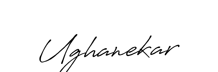 Create a beautiful signature design for name Ughanekar. With this signature (Antro_Vectra_Bolder) fonts, you can make a handwritten signature for free. Ughanekar signature style 7 images and pictures png