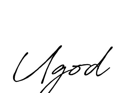 Use a signature maker to create a handwritten signature online. With this signature software, you can design (Antro_Vectra_Bolder) your own signature for name Ugod. Ugod signature style 7 images and pictures png