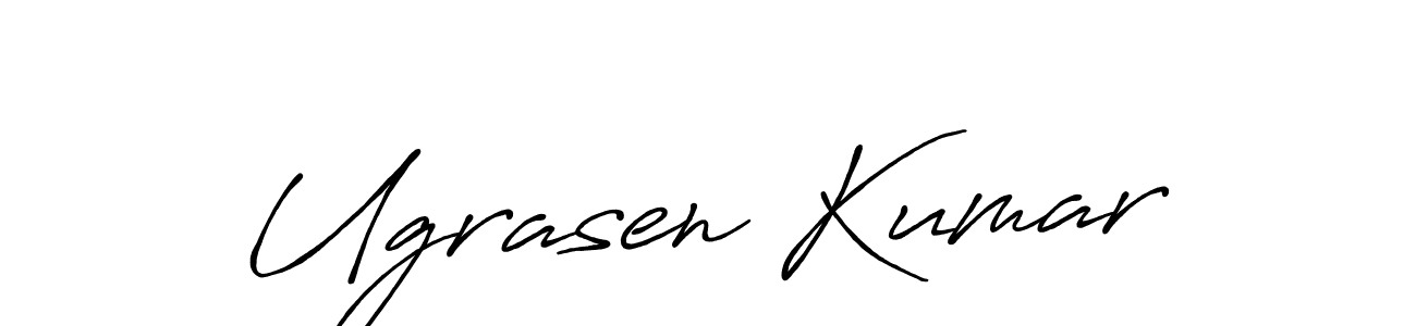 It looks lik you need a new signature style for name Ugrasen Kumar. Design unique handwritten (Antro_Vectra_Bolder) signature with our free signature maker in just a few clicks. Ugrasen Kumar signature style 7 images and pictures png