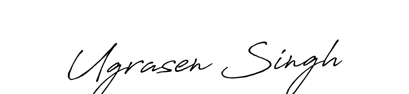 How to Draw Ugrasen Singh signature style? Antro_Vectra_Bolder is a latest design signature styles for name Ugrasen Singh. Ugrasen Singh signature style 7 images and pictures png