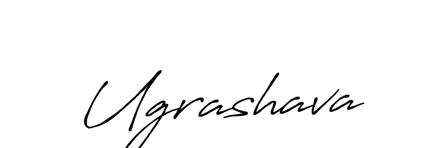 Create a beautiful signature design for name Ugrashava. With this signature (Antro_Vectra_Bolder) fonts, you can make a handwritten signature for free. Ugrashava signature style 7 images and pictures png