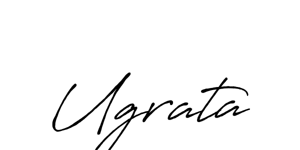 The best way (Antro_Vectra_Bolder) to make a short signature is to pick only two or three words in your name. The name Ugrata include a total of six letters. For converting this name. Ugrata signature style 7 images and pictures png