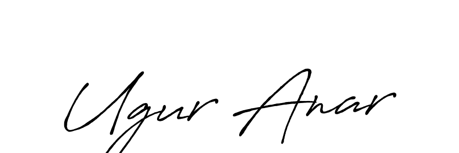 Similarly Antro_Vectra_Bolder is the best handwritten signature design. Signature creator online .You can use it as an online autograph creator for name Ugur Anar. Ugur Anar signature style 7 images and pictures png