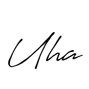 How to Draw Uha signature style? Antro_Vectra_Bolder is a latest design signature styles for name Uha. Uha signature style 7 images and pictures png