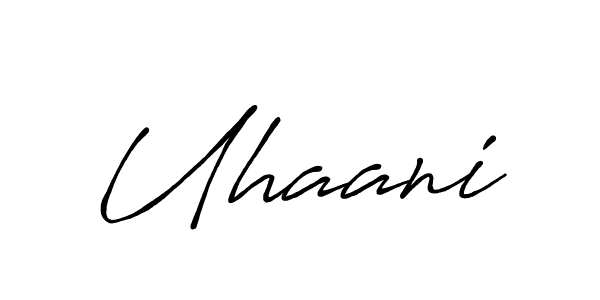 Antro_Vectra_Bolder is a professional signature style that is perfect for those who want to add a touch of class to their signature. It is also a great choice for those who want to make their signature more unique. Get Uhaani name to fancy signature for free. Uhaani signature style 7 images and pictures png