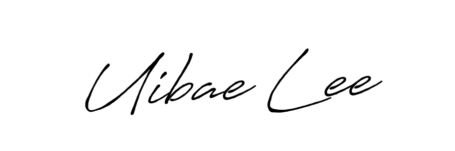 How to Draw Uibae Lee signature style? Antro_Vectra_Bolder is a latest design signature styles for name Uibae Lee. Uibae Lee signature style 7 images and pictures png