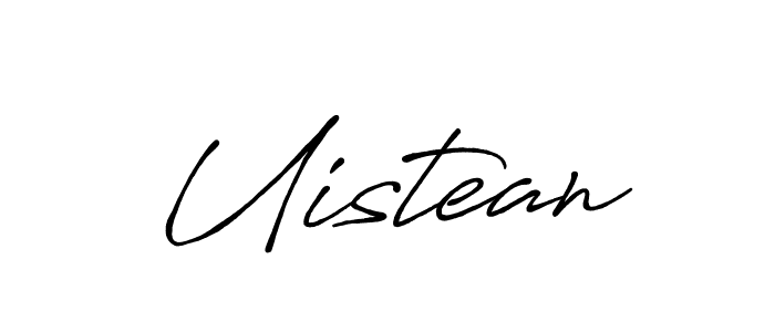 You should practise on your own different ways (Antro_Vectra_Bolder) to write your name (Uistean) in signature. don't let someone else do it for you. Uistean signature style 7 images and pictures png