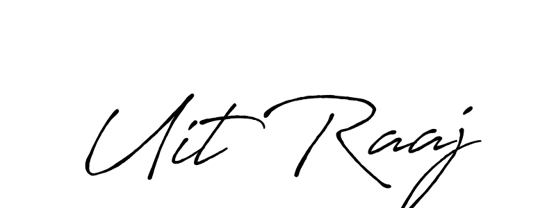 It looks lik you need a new signature style for name Uit Raaj. Design unique handwritten (Antro_Vectra_Bolder) signature with our free signature maker in just a few clicks. Uit Raaj signature style 7 images and pictures png