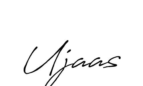 Also You can easily find your signature by using the search form. We will create Ujaas name handwritten signature images for you free of cost using Antro_Vectra_Bolder sign style. Ujaas signature style 7 images and pictures png