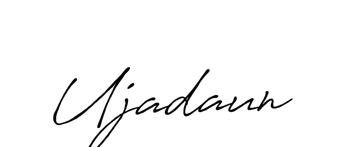 Make a beautiful signature design for name Ujadaun. Use this online signature maker to create a handwritten signature for free. Ujadaun signature style 7 images and pictures png