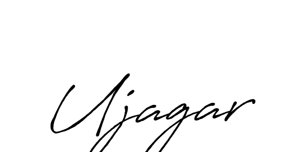 Create a beautiful signature design for name Ujagar. With this signature (Antro_Vectra_Bolder) fonts, you can make a handwritten signature for free. Ujagar signature style 7 images and pictures png