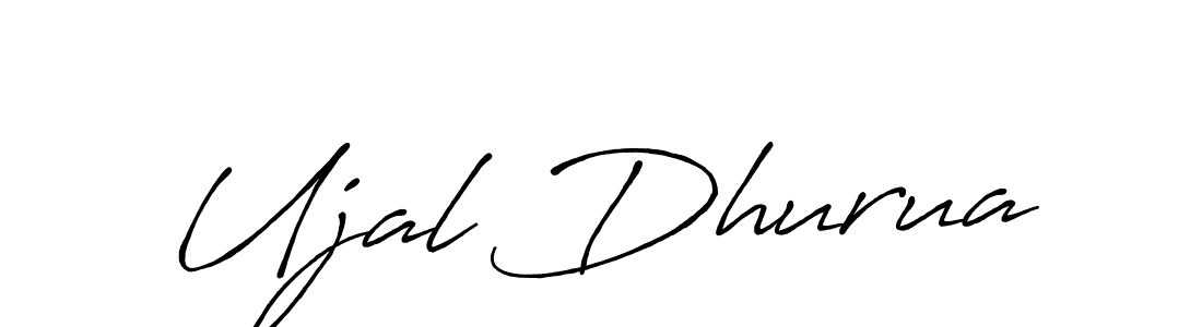 Also You can easily find your signature by using the search form. We will create Ujal Dhurua name handwritten signature images for you free of cost using Antro_Vectra_Bolder sign style. Ujal Dhurua signature style 7 images and pictures png