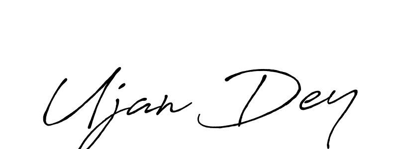 Similarly Antro_Vectra_Bolder is the best handwritten signature design. Signature creator online .You can use it as an online autograph creator for name Ujan Dey. Ujan Dey signature style 7 images and pictures png