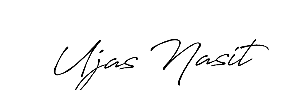 if you are searching for the best signature style for your name Ujas Nasit. so please give up your signature search. here we have designed multiple signature styles  using Antro_Vectra_Bolder. Ujas Nasit signature style 7 images and pictures png