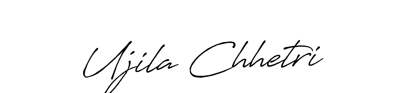 It looks lik you need a new signature style for name Ujila Chhetri. Design unique handwritten (Antro_Vectra_Bolder) signature with our free signature maker in just a few clicks. Ujila Chhetri signature style 7 images and pictures png