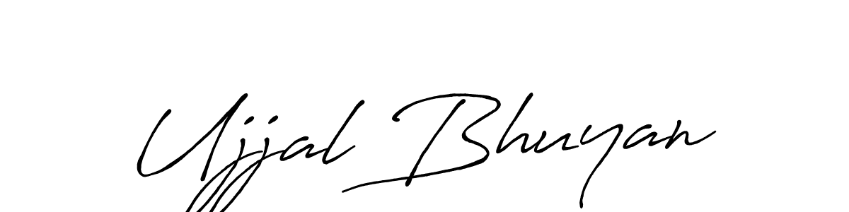 You should practise on your own different ways (Antro_Vectra_Bolder) to write your name (Ujjal Bhuyan) in signature. don't let someone else do it for you. Ujjal Bhuyan signature style 7 images and pictures png