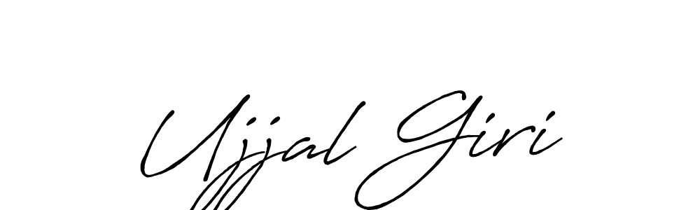 This is the best signature style for the Ujjal Giri name. Also you like these signature font (Antro_Vectra_Bolder). Mix name signature. Ujjal Giri signature style 7 images and pictures png