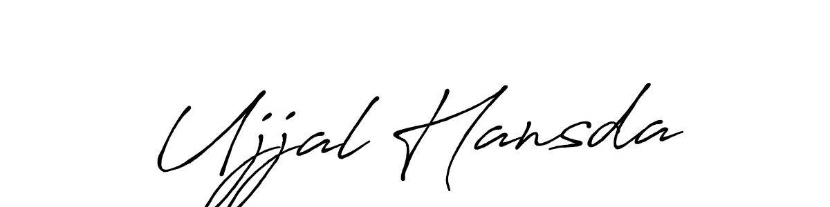This is the best signature style for the Ujjal Hansda name. Also you like these signature font (Antro_Vectra_Bolder). Mix name signature. Ujjal Hansda signature style 7 images and pictures png