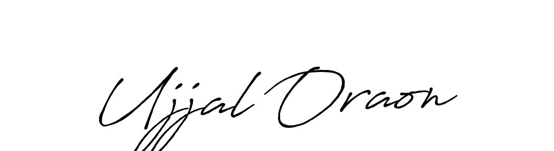 Design your own signature with our free online signature maker. With this signature software, you can create a handwritten (Antro_Vectra_Bolder) signature for name Ujjal Oraon. Ujjal Oraon signature style 7 images and pictures png