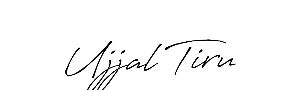 Make a short Ujjal Tiru signature style. Manage your documents anywhere anytime using Antro_Vectra_Bolder. Create and add eSignatures, submit forms, share and send files easily. Ujjal Tiru signature style 7 images and pictures png