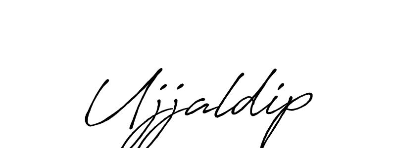 How to make Ujjaldip signature? Antro_Vectra_Bolder is a professional autograph style. Create handwritten signature for Ujjaldip name. Ujjaldip signature style 7 images and pictures png