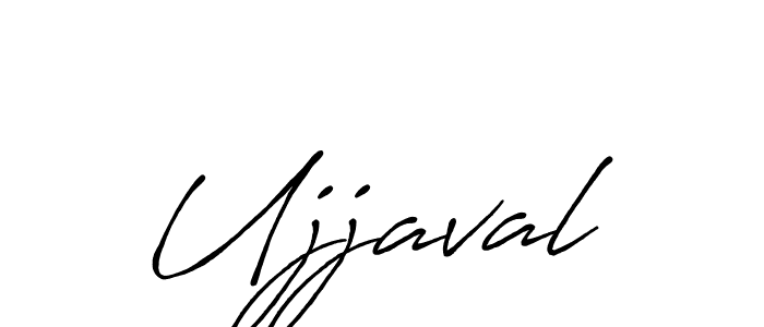 Ujjaval stylish signature style. Best Handwritten Sign (Antro_Vectra_Bolder) for my name. Handwritten Signature Collection Ideas for my name Ujjaval. Ujjaval signature style 7 images and pictures png