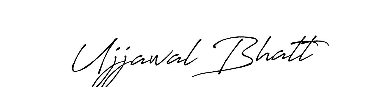 Similarly Antro_Vectra_Bolder is the best handwritten signature design. Signature creator online .You can use it as an online autograph creator for name Ujjawal Bhatt. Ujjawal Bhatt signature style 7 images and pictures png