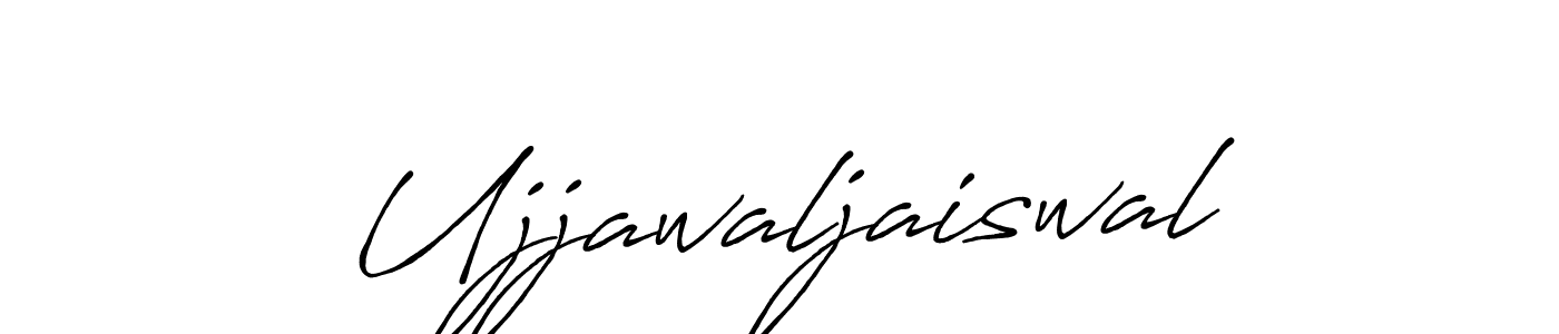 How to Draw Ujjawaljaiswal signature style? Antro_Vectra_Bolder is a latest design signature styles for name Ujjawaljaiswal. Ujjawaljaiswal signature style 7 images and pictures png