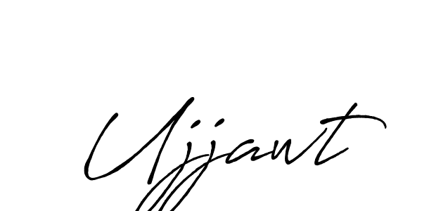 How to make Ujjawt name signature. Use Antro_Vectra_Bolder style for creating short signs online. This is the latest handwritten sign. Ujjawt signature style 7 images and pictures png