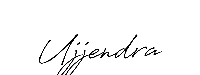 Design your own signature with our free online signature maker. With this signature software, you can create a handwritten (Antro_Vectra_Bolder) signature for name Ujjendra. Ujjendra signature style 7 images and pictures png