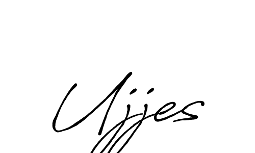 Antro_Vectra_Bolder is a professional signature style that is perfect for those who want to add a touch of class to their signature. It is also a great choice for those who want to make their signature more unique. Get Ujjes name to fancy signature for free. Ujjes signature style 7 images and pictures png