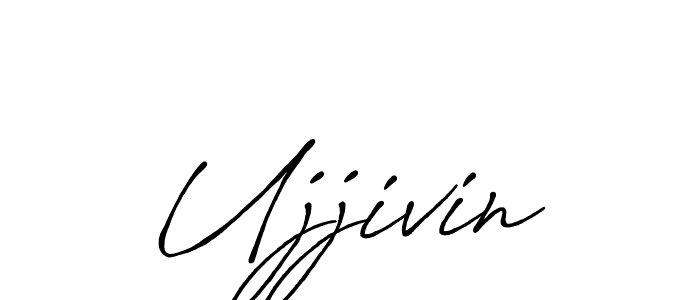 Antro_Vectra_Bolder is a professional signature style that is perfect for those who want to add a touch of class to their signature. It is also a great choice for those who want to make their signature more unique. Get Ujjivin name to fancy signature for free. Ujjivin signature style 7 images and pictures png