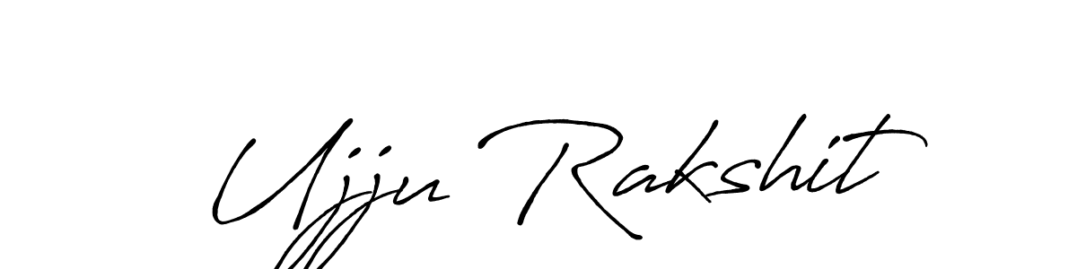 Also You can easily find your signature by using the search form. We will create Ujju Rakshit name handwritten signature images for you free of cost using Antro_Vectra_Bolder sign style. Ujju Rakshit signature style 7 images and pictures png