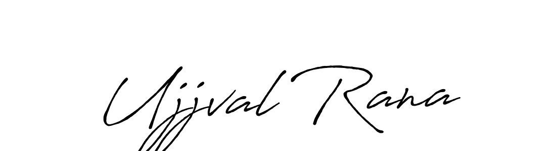 Make a short Ujjval Rana signature style. Manage your documents anywhere anytime using Antro_Vectra_Bolder. Create and add eSignatures, submit forms, share and send files easily. Ujjval Rana signature style 7 images and pictures png