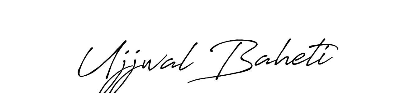 How to Draw Ujjwal Baheti signature style? Antro_Vectra_Bolder is a latest design signature styles for name Ujjwal Baheti. Ujjwal Baheti signature style 7 images and pictures png