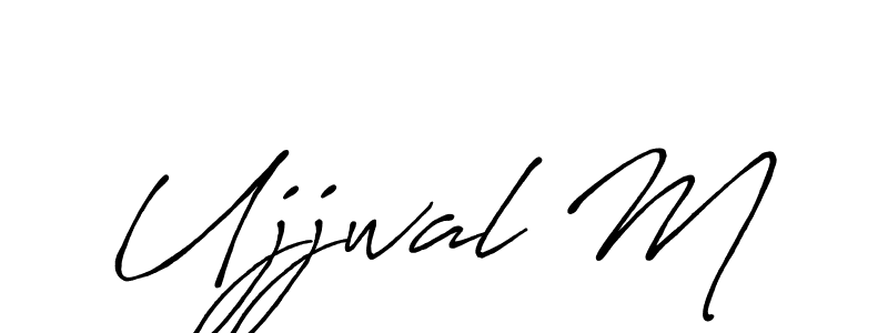 Here are the top 10 professional signature styles for the name Ujjwal M. These are the best autograph styles you can use for your name. Ujjwal M signature style 7 images and pictures png