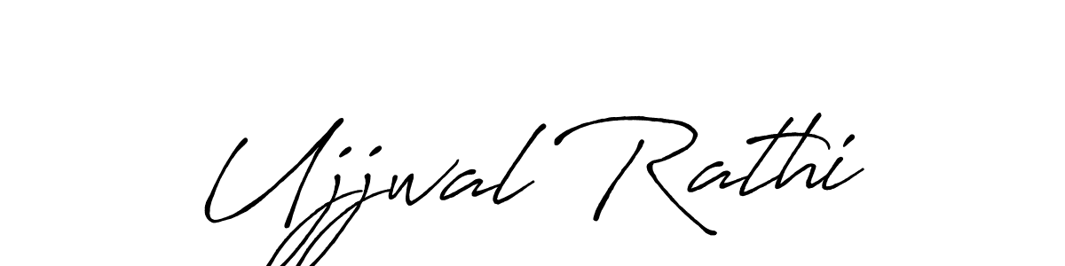 The best way (Antro_Vectra_Bolder) to make a short signature is to pick only two or three words in your name. The name Ujjwal Rathi include a total of six letters. For converting this name. Ujjwal Rathi signature style 7 images and pictures png
