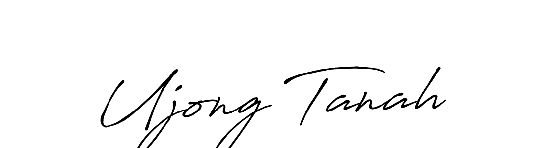 How to Draw Ujong Tanah signature style? Antro_Vectra_Bolder is a latest design signature styles for name Ujong Tanah. Ujong Tanah signature style 7 images and pictures png