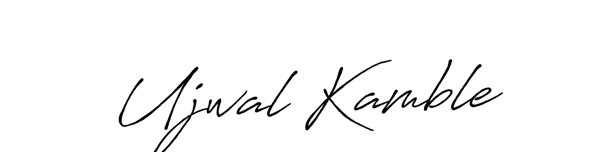 How to Draw Ujwal Kamble signature style? Antro_Vectra_Bolder is a latest design signature styles for name Ujwal Kamble. Ujwal Kamble signature style 7 images and pictures png