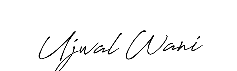 Also we have Ujwal Wani name is the best signature style. Create professional handwritten signature collection using Antro_Vectra_Bolder autograph style. Ujwal Wani signature style 7 images and pictures png