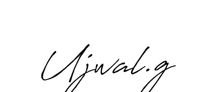 You should practise on your own different ways (Antro_Vectra_Bolder) to write your name (Ujwal.g) in signature. don't let someone else do it for you. Ujwal.g signature style 7 images and pictures png