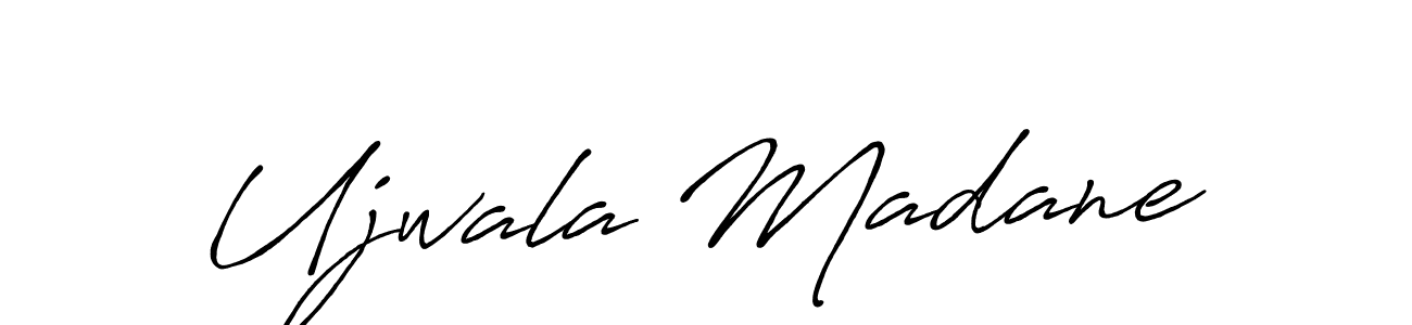 Make a short Ujwala Madane signature style. Manage your documents anywhere anytime using Antro_Vectra_Bolder. Create and add eSignatures, submit forms, share and send files easily. Ujwala Madane signature style 7 images and pictures png