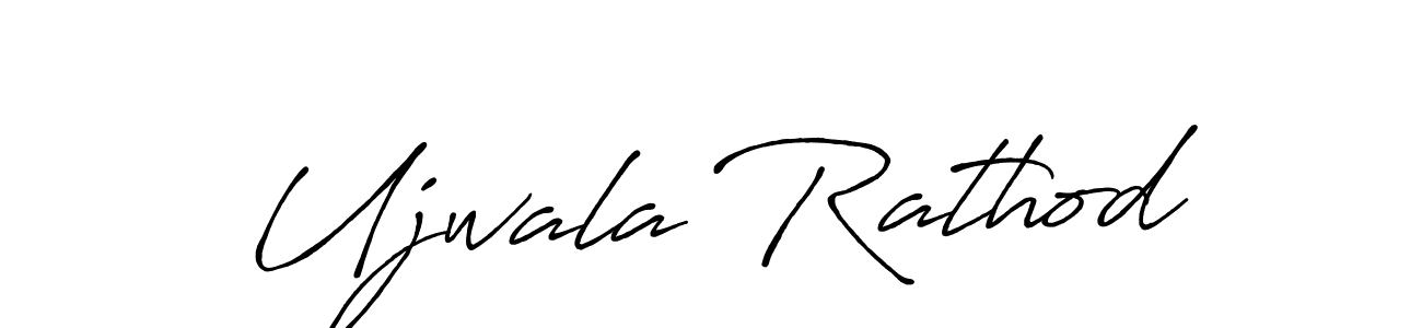 How to make Ujwala Rathod signature? Antro_Vectra_Bolder is a professional autograph style. Create handwritten signature for Ujwala Rathod name. Ujwala Rathod signature style 7 images and pictures png