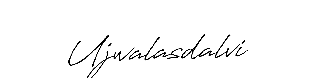 How to make Ujwalasdalvi signature? Antro_Vectra_Bolder is a professional autograph style. Create handwritten signature for Ujwalasdalvi name. Ujwalasdalvi signature style 7 images and pictures png