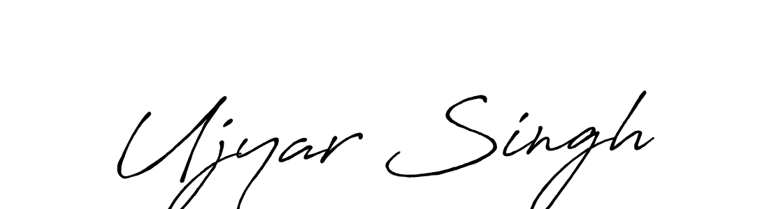 You should practise on your own different ways (Antro_Vectra_Bolder) to write your name (Ujyar Singh) in signature. don't let someone else do it for you. Ujyar Singh signature style 7 images and pictures png