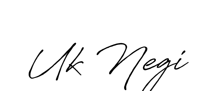 Antro_Vectra_Bolder is a professional signature style that is perfect for those who want to add a touch of class to their signature. It is also a great choice for those who want to make their signature more unique. Get Uk Negi name to fancy signature for free. Uk Negi signature style 7 images and pictures png