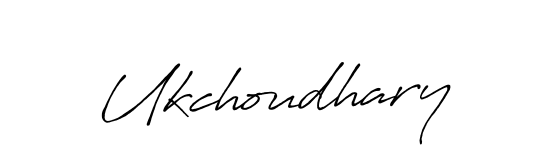 It looks lik you need a new signature style for name Ukchoudhary. Design unique handwritten (Antro_Vectra_Bolder) signature with our free signature maker in just a few clicks. Ukchoudhary signature style 7 images and pictures png