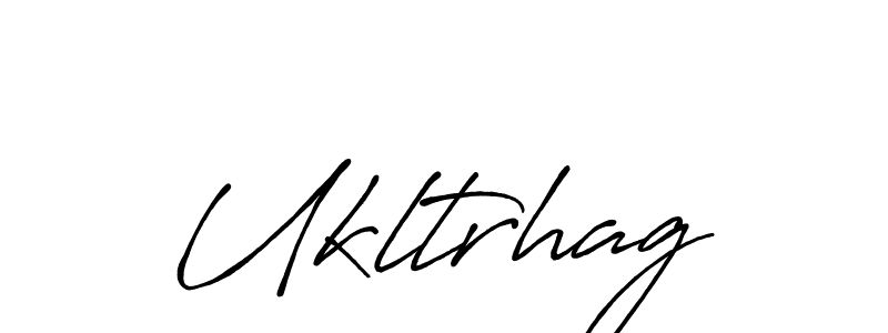 if you are searching for the best signature style for your name Ukltrhag. so please give up your signature search. here we have designed multiple signature styles  using Antro_Vectra_Bolder. Ukltrhag signature style 7 images and pictures png